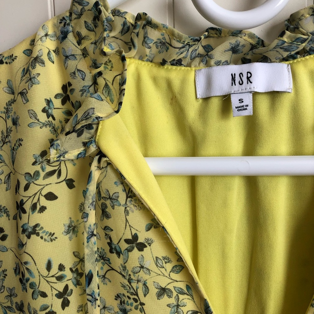 Emma floral print ruffle dress - Picture 3 of 5